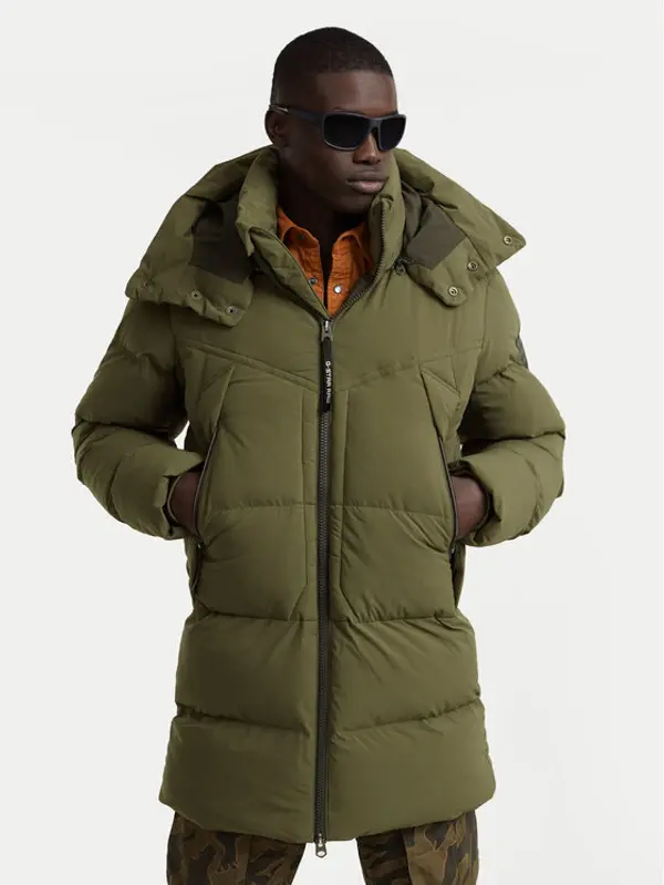 G-Star Raw G-Star Raw Zimska jakna G- Whistler D25347-D518 Zelena Regular Fit