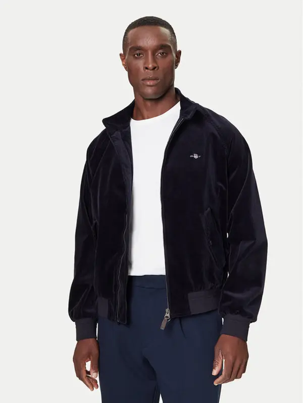 Gant Gant Bomber Corduroy 7006547 Tamnoplava Regular Fit