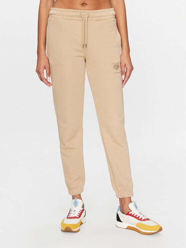 Gant Gant Donji dio trenerke Reg Tonal Shield 4200709 Kaki Regular Fit