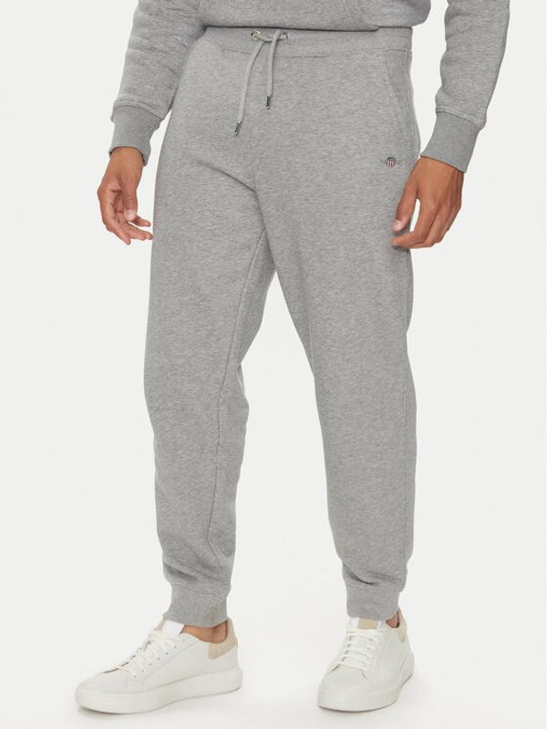 Gant Gant Donji dio trenerke Shield 2009026 Siva Regular Fit