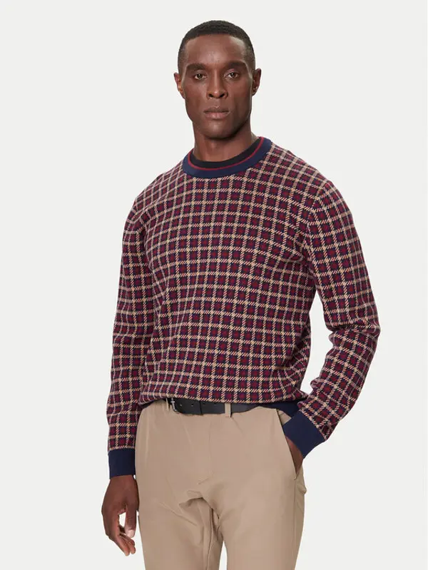 Gant Gant Džemper 8050253 409 Tamnocrvena Regular Fit