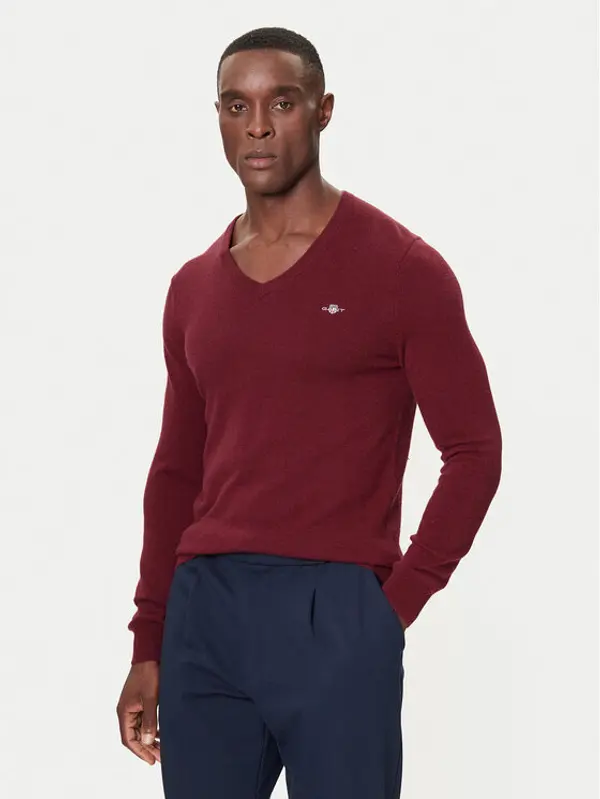 Gant Gant Džemper 8050274 Crvena Regular Fit