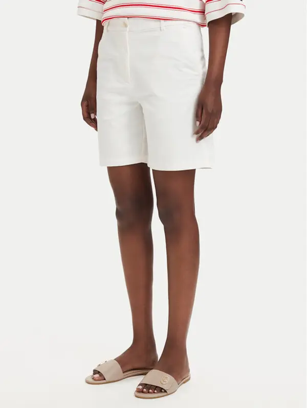 Gant Gant Kratke hlače 4020130 Krem Regular Fit