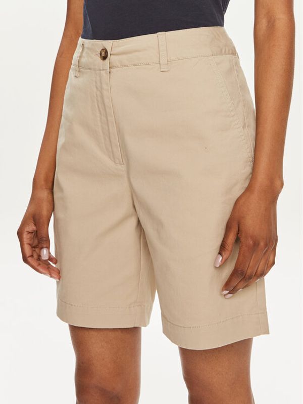 Gant Gant Kratke hlače Chino 4020078 Bež Slim Fit