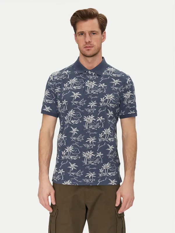 Gant Gant Polo 2014058 Tamnoplava Regular Fit