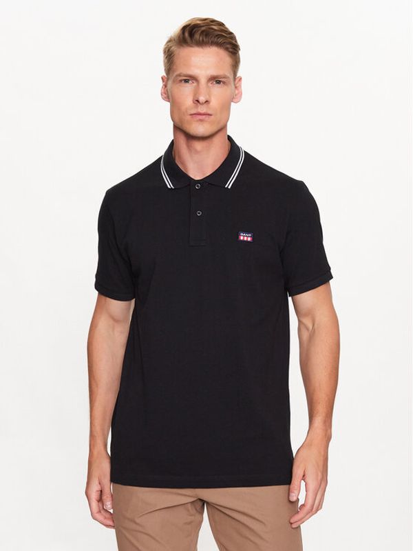 Gant Gant Polo 2062013 Crna Regular Fit