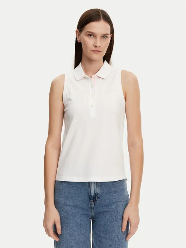 Gant Gant Polo 4200560 Bijela Regular Fit