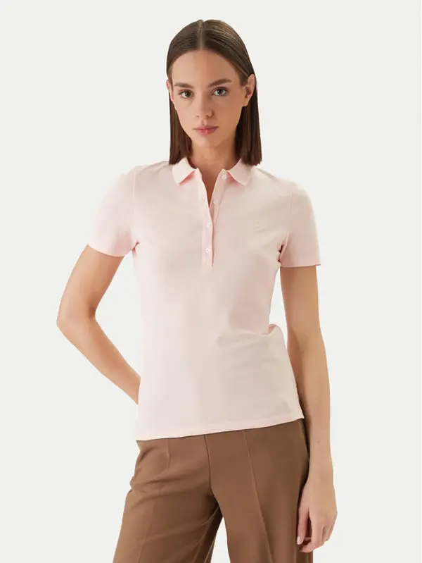 Gant Gant Polo 4201535 Ružičasta Slim Fit