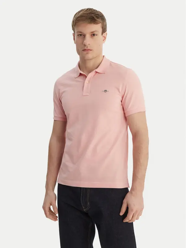 Gant Gant Polo Shield 2220 Ružičasta Slim Fit