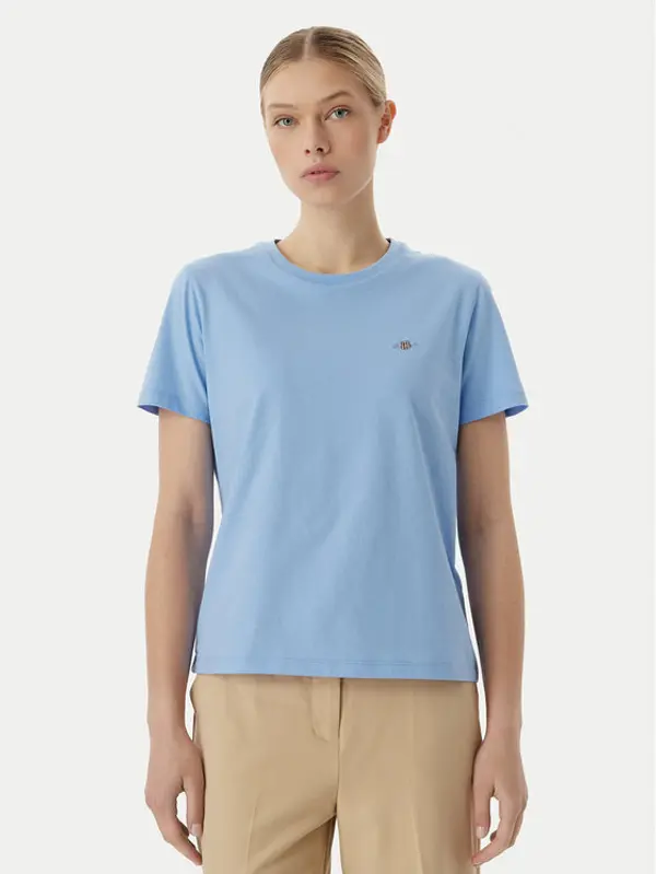 Gant Gant T-shirt 4200200 Plava Regular Fit