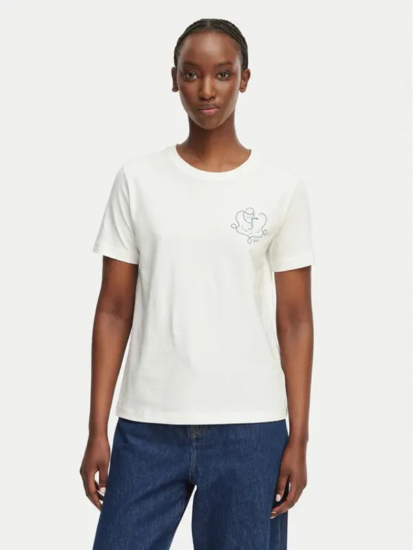 Gant Gant T-shirt 4201440 Bijela Regular Fit