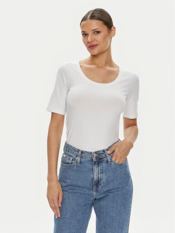 Gant Gant T-shirt 4203491 Bijela Slim Fit