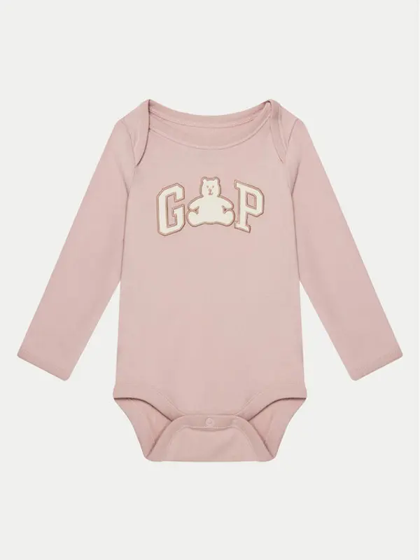 Gap Gap Bodi 627607 Ružičasta Regular Fit