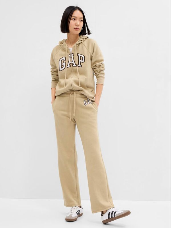 Gap Gap Donji dio trenerke 430369-11 Bež Regular Fit