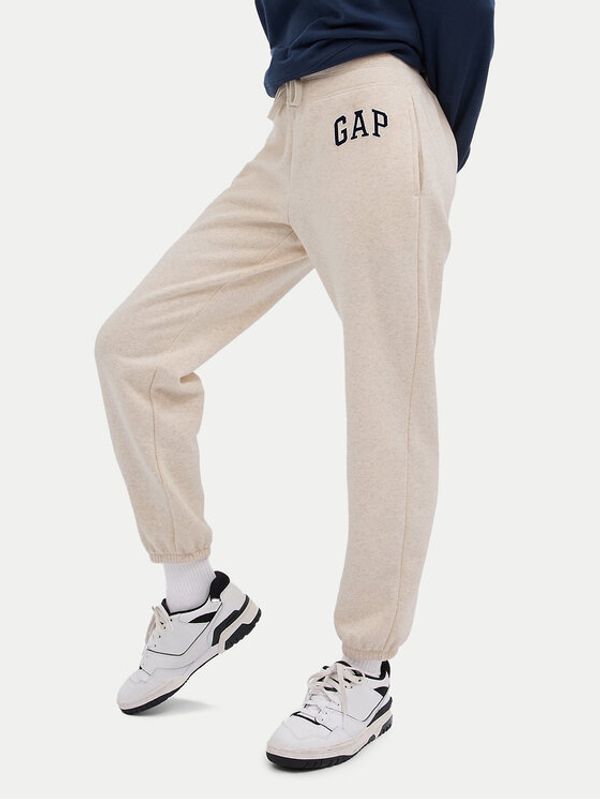Gap Gap Donji dio trenerke 463492-12 Bež Regular Fit