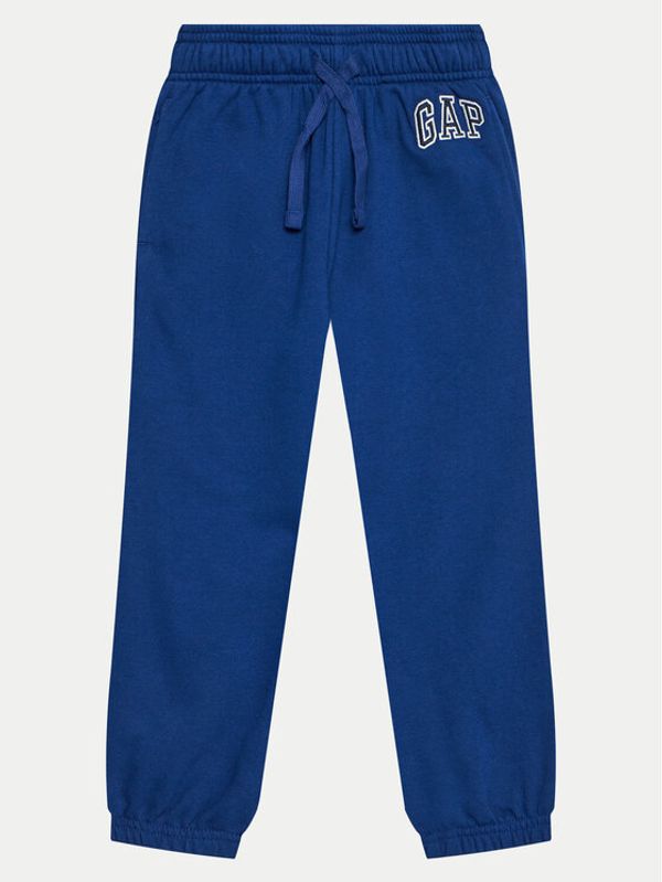 Gap Gap Donji dio trenerke 542339-02 Plava Regular Fit