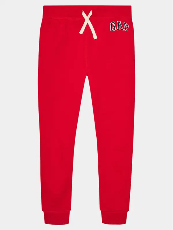 Gap Gap Donji dio trenerke 550068-02 Crvena Regular Fit