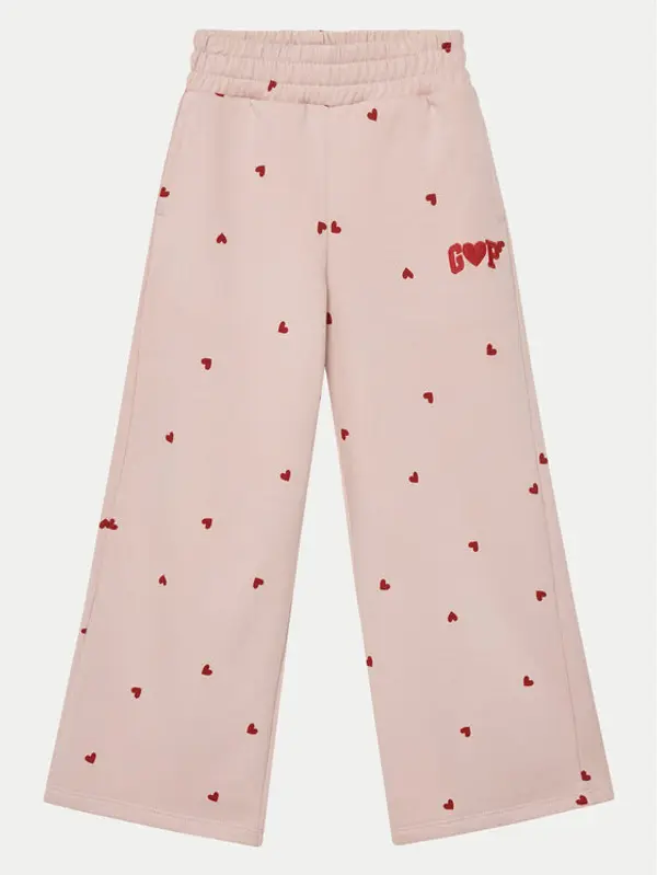 Gap Gap Donji dio trenerke 590876-00 Ružičasta Regular Fit