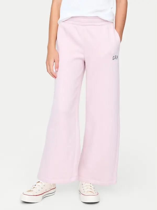 Gap Gap Donji dio trenerke 628710-00 Ružičasta Regular Fit