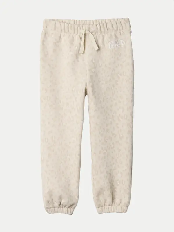 Gap Gap Donji dio trenerke 635490 Écru Regular Fit