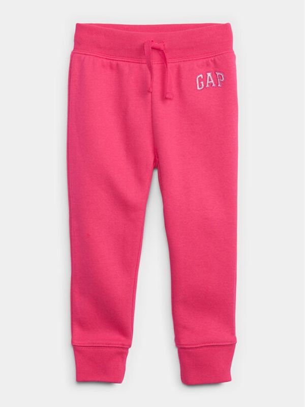 Gap Gap Donji dio trenerke 688170-02 Ružičasta Regular Fit