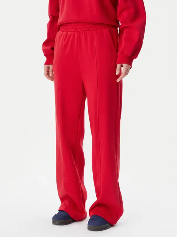Gap Gap Donji dio trenerke 729444-14 Crvena Wide Leg
