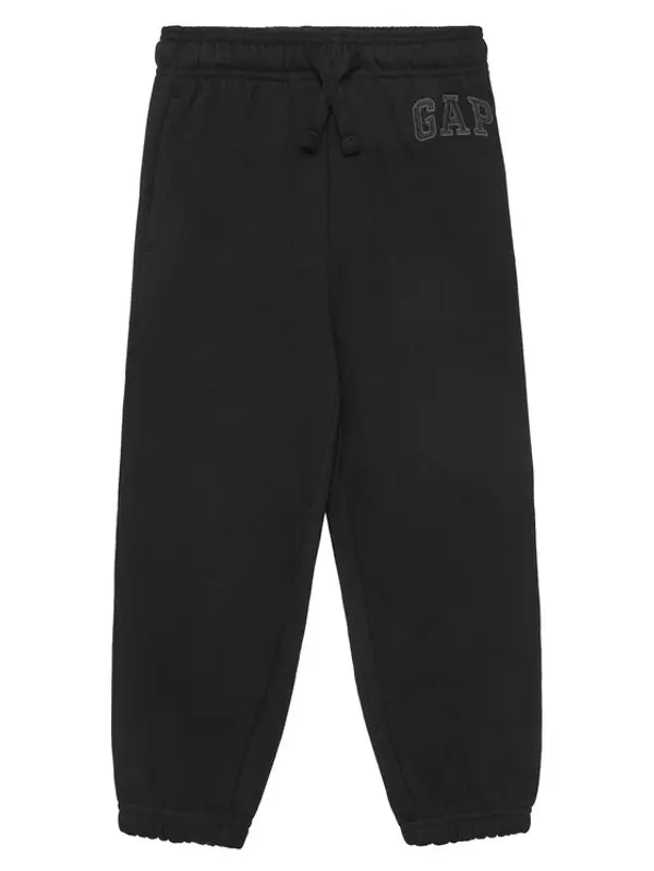 Gap Gap Donji dio trenerke 743964-00 Crna Regular Fit