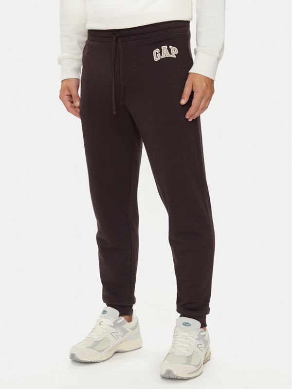 Gap Gap Donji dio trenerke 804257-08 Smeđa Regular Fit