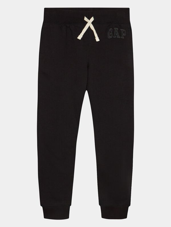 Gap Gap Donji dio trenerke 860249-00 Crna Regular Fit