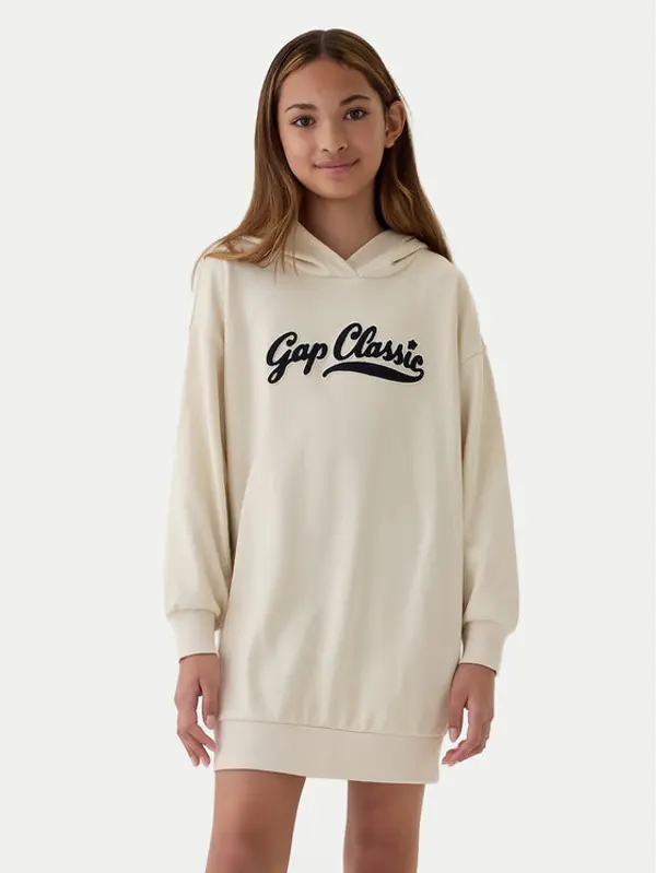 Gap Gap Džemper haljina 526055-03 Bež Regular Fit