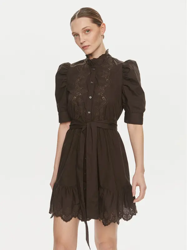 Gap Gap Haljina košulja 792564 Crna Regular Fit