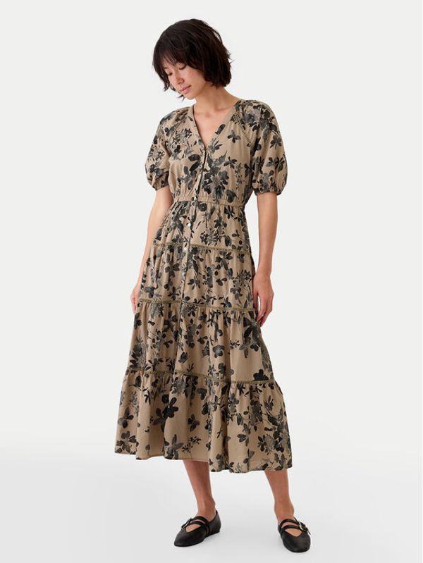 Gap Gap Haljina za svaki dan 517740 Kaki Regular Fit