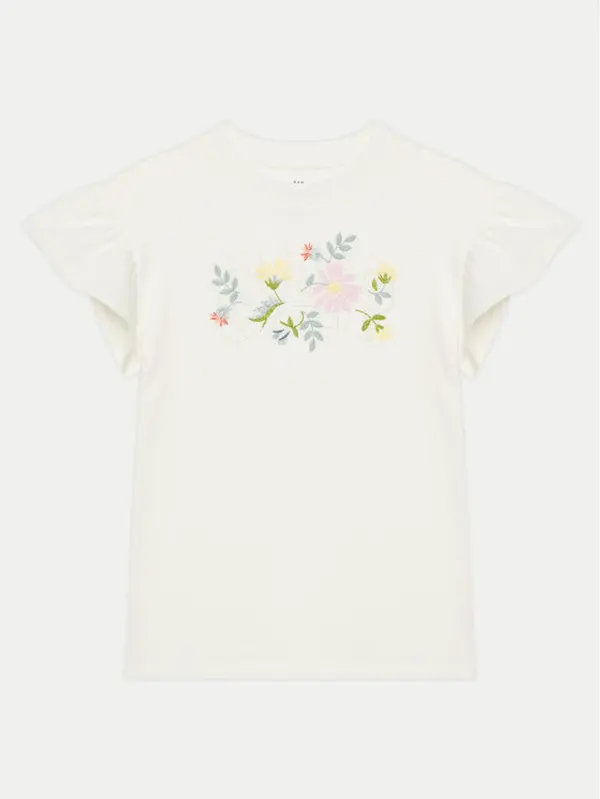 Gap Gap Haljina za svaki dan 738639-00 Bijela Relaxed Fit