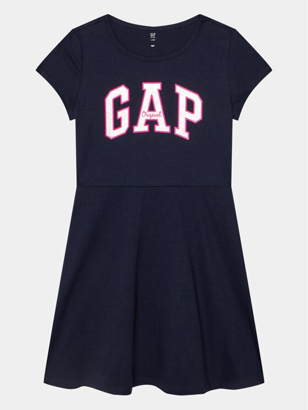 Gap Gap Haljina za svaki dan 792417-00 Tamnoplava Regular Fit