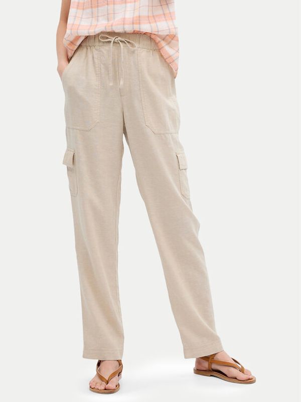 Gap Gap Hlače 549334-00 Bež Regular Fit