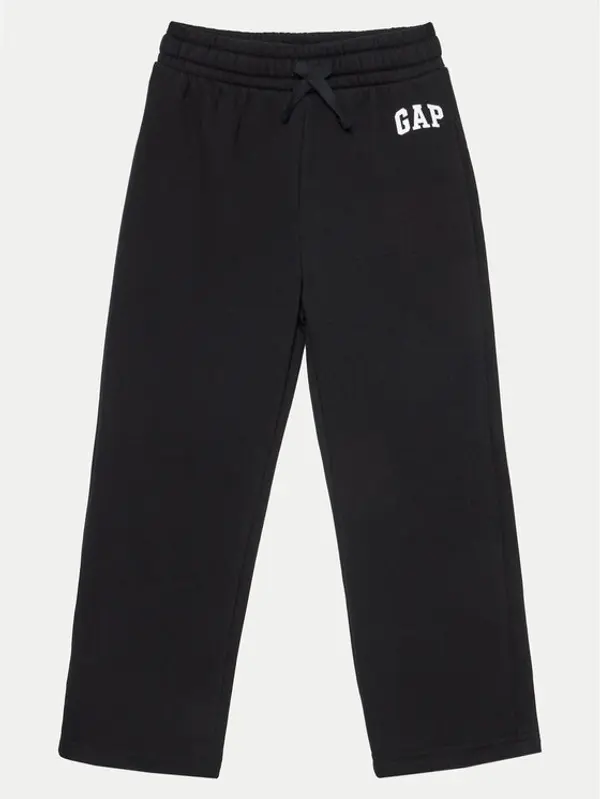 Gap Gap Hlače 645346-00 Crna Regular Fit