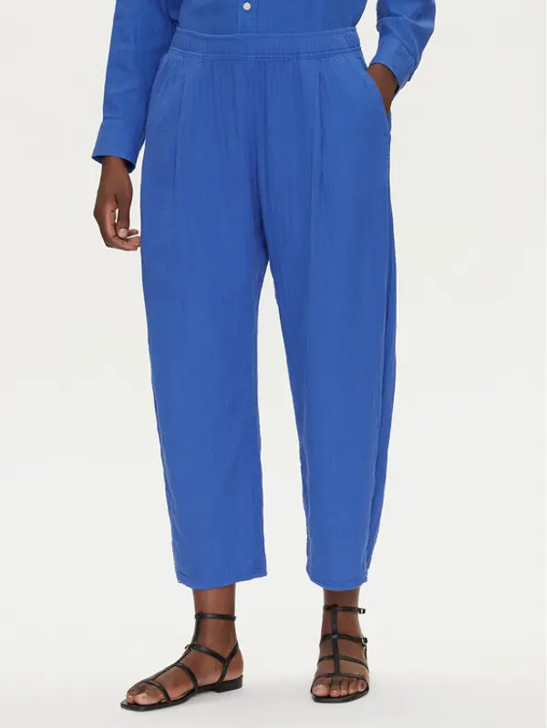 Gap Gap Hlače 713952-05 Plava Regular Fit