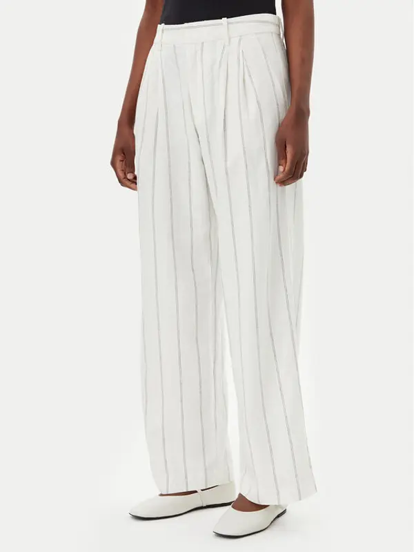 Gap Gap Hlače 713998-01 Écru Wide Leg
