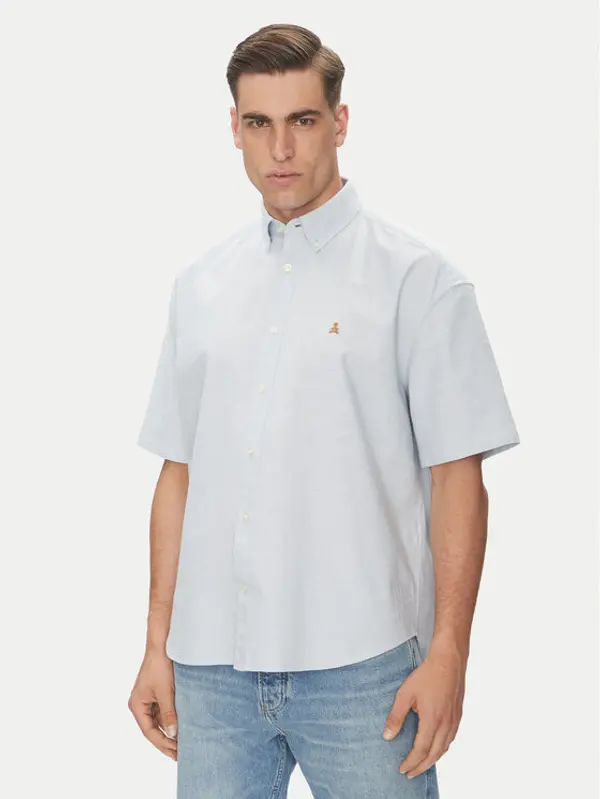 Gap Gap Košulja 442652-00 Svijetloplava Easy Fit