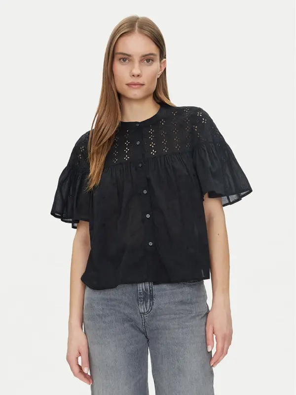 Gap Gap Košulja 728755-00 Crna Regular Fit
