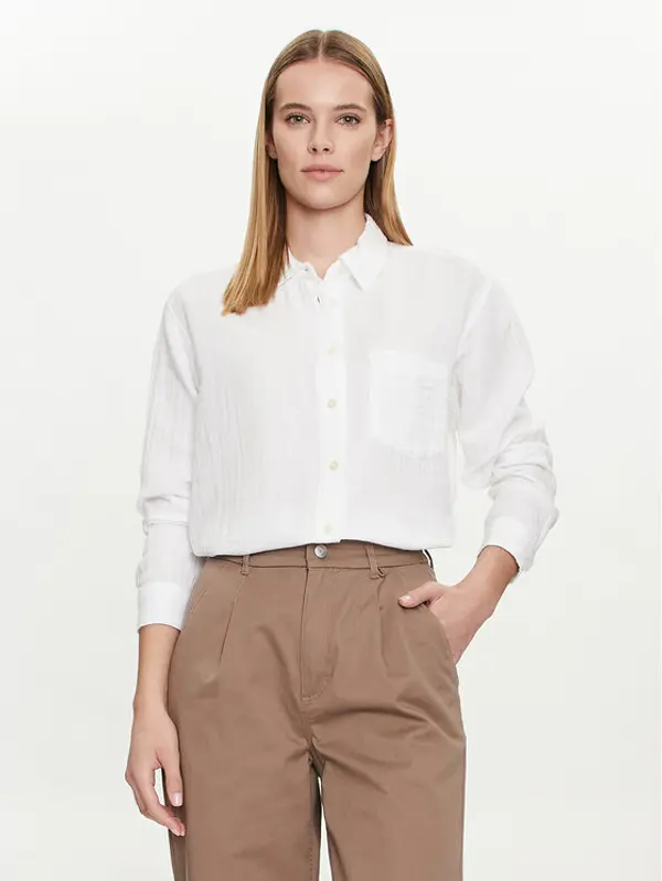 Gap Gap Košulja 885282-01 Bijela Relaxed Fit