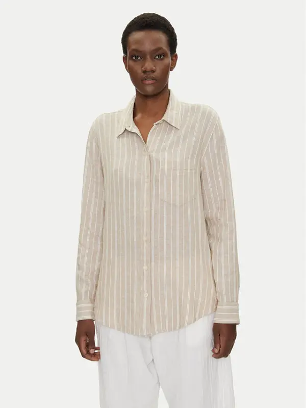 Gap Gap Košulja 885287-13 Bež Regular Fit