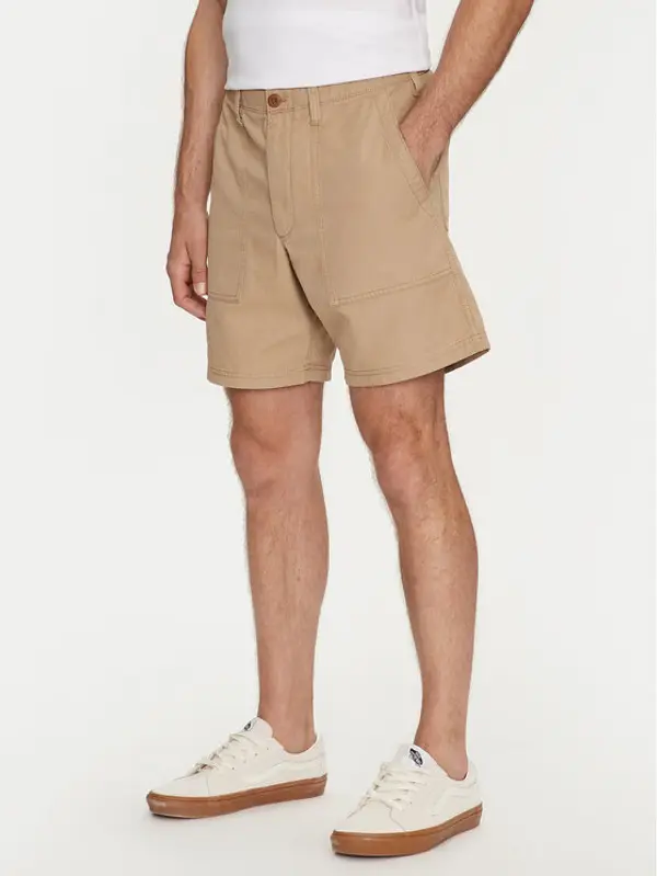 Gap Gap Kratke hlače 566347-02 Bež Regular Fit