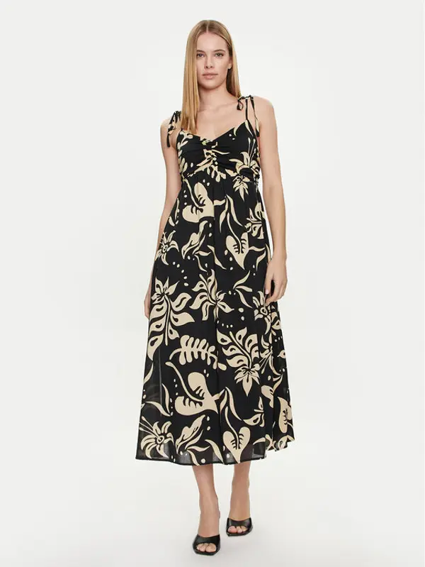 Gap Gap Ljetna haljina 665831-00 Crna Regular Fit