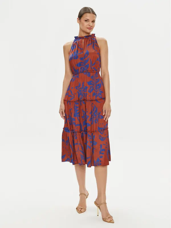 Gap Gap Ljetna haljina 665843-01 Smeđa Loose Fit