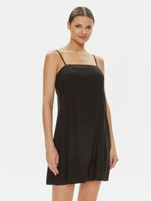 Gap Gap Ljetna haljina 665882-01 Crna Regular Fit