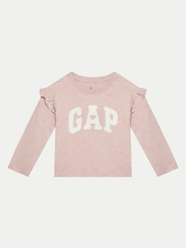Gap Gap Majica 626254 Ružičasta Regular Fit