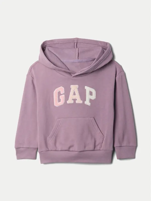 Gap Gap Majica dugih rukava 635288 Ljubičasta Regular Fit