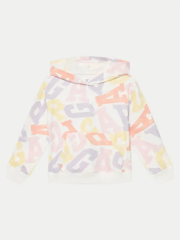 Gap Gap Majica dugih rukava 723295-01 Šarena Regular Fit
