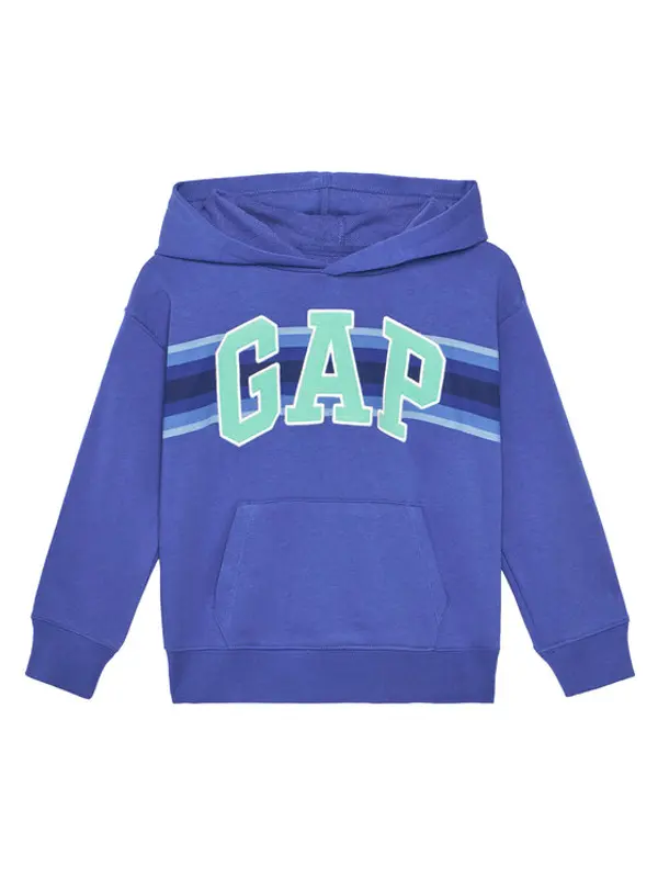 Gap Gap Majica dugih rukava 743971-03 Plava Regular Fit